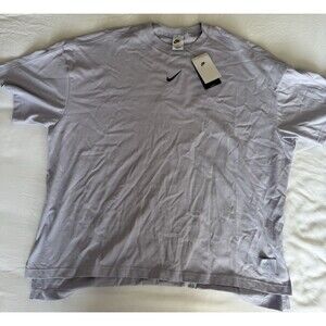 Nike Sportswear Utility Oversized SS T-shirt Top Women XL  Light Purple